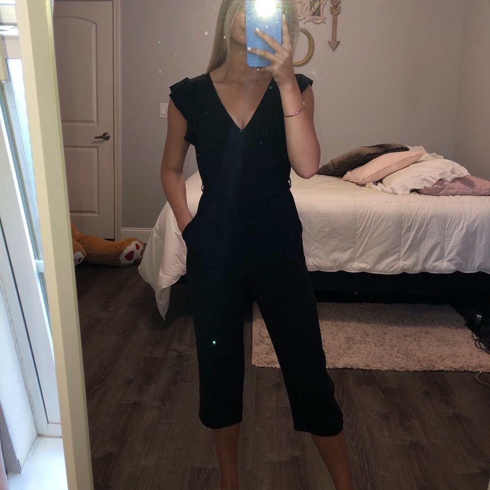 Black jumpsuit
